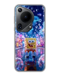 Чехол для Huawei Pura 70 Ultra с картинкой «Неоновый океан»