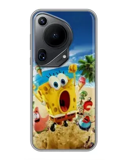 Чехол для Huawei Pura 70 Ultra с картинкой «Развлечения на пляже»