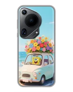 Чехол для Huawei Pura 70 Ultra с картинкой «Автомобильное путешествие»