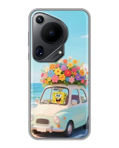 Чехол для Huawei Pura 70 Ultra с картинкой «Автомобильное путешествие»