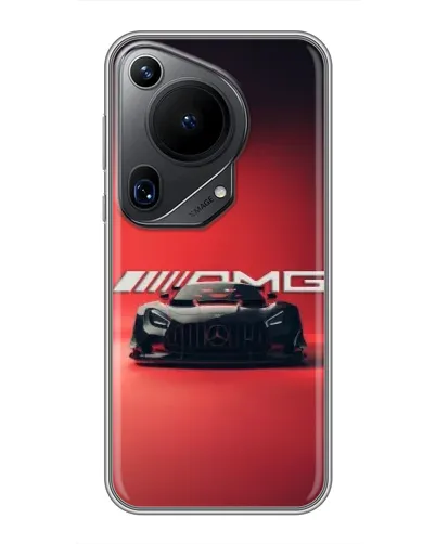 Чехол для Huawei Pura 70 Ultra с картинкой «Mercedes AMG — красная линия» Чехол для Huawei Pura 70 Ultra с картинкой «Mercedes AMG — красная линия»