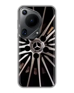 Чехол для Huawei Pura 70 Ultra с картинкой «Диск Mercedes»