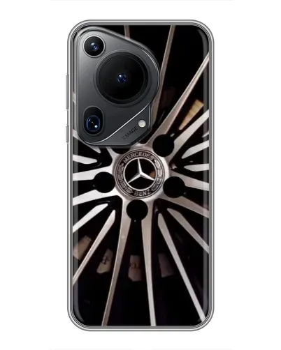 Чехол для Huawei Pura 70 Ultra с картинкой «Диск Mercedes» Чехол для Huawei Pura 70 Ultra с картинкой «Диск Mercedes»