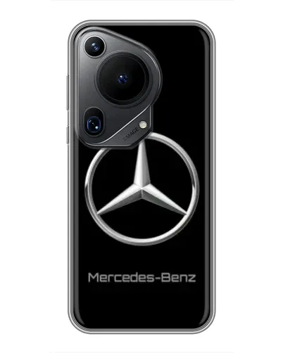 Чехол для Huawei Pura 70 Ultra с картинкой «Mercedes Silver Logo» Чехол для Huawei Pura 70 Ultra с картинкой «Mercedes Silver Logo»