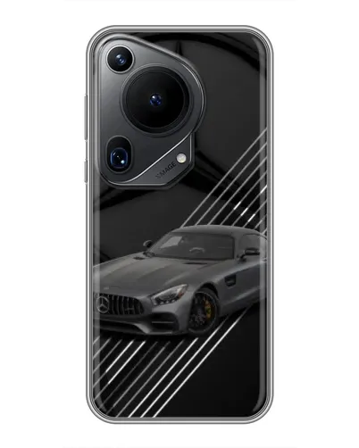 Чехол для Huawei Pura 70 Ultra с картинкой «Mercedes AMG — графика» Чехол для Huawei Pura 70 Ultra с картинкой «Mercedes AMG — графика»