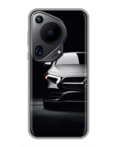 Чехол для Huawei Pura 70 Ultra с картинкой «Свет фар Mercedes» Чехол для Huawei Pura 70 Ultra с картинкой «Свет фар Mercedes»