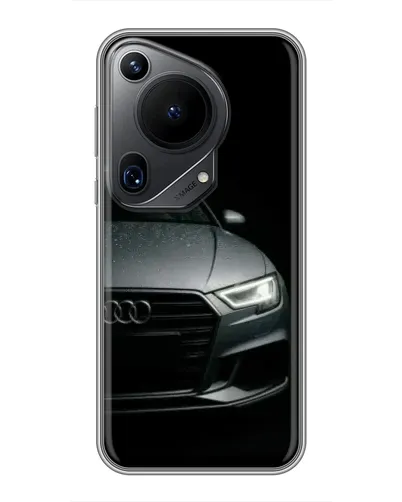Чехол для Huawei Pura 70 Ultra с картинкой «Audi — детализация кузова» Чехол для Huawei Pura 70 Ultra с картинкой «Audi — детализация кузова»
