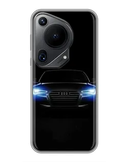 Чехол для Huawei Pura 70 Ultra с картинкой «Audi в неоне» Чехол для Huawei Pura 70 Ultra с картинкой «Audi в неоне»