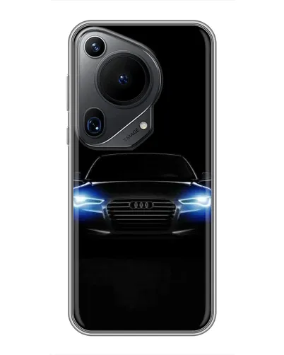 Чехол для Huawei Pura 70 Ultra с картинкой «Audi в неоне» Чехол для Huawei Pura 70 Ultra с картинкой «Audi в неоне»