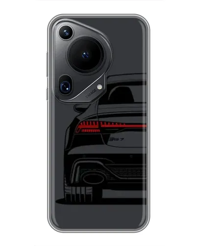 Чехол для Huawei Pura 70 Ultra с картинкой «Задняя часть Audi — арт» Чехол для Huawei Pura 70 Ultra с картинкой «Задняя часть Audi — арт»