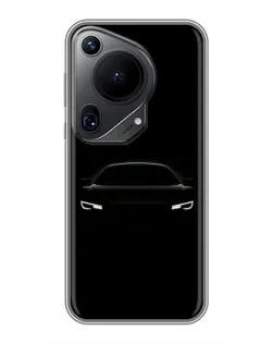 Чехол для Huawei Pura 70 Ultra с картинкой «Взгляд Audi в темноте» Чехол для Huawei Pura 70 Ultra с картинкой «Взгляд Audi в темноте»