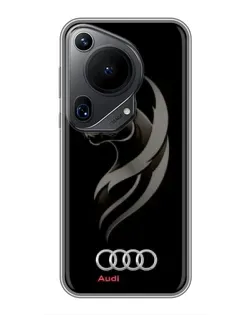 Чехол для Huawei Pura 70 Ultra с картинкой «Графика — пантера и Audi» Чехол для Huawei Pura 70 Ultra с картинкой «Графика — пантера и Audi»