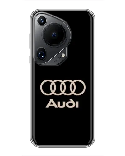 Чехол для Huawei Pura 70 Ultra с картинкой «Audi — золотой логотип» Чехол для Huawei Pura 70 Ultra с картинкой «Audi — золотой логотип»