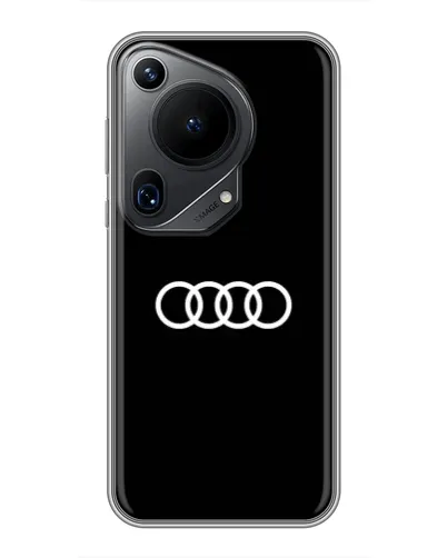 Чехол для Huawei Pura 70 Ultra с картинкой «Audi White Logo» Чехол для Huawei Pura 70 Ultra с картинкой «Audi White Logo»