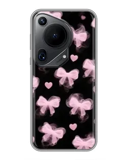Чехол для Huawei Pura 70 Ultra с картинкой «Геометрия банта» Чехол для Huawei Pura 70 Ultra с картинкой «Геометрия банта»