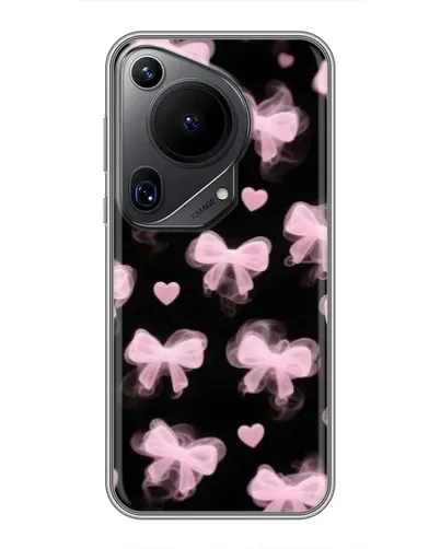 Чехол для Huawei Pura 70 Ultra с картинкой «Геометрия банта» Чехол для Huawei Pura 70 Ultra с картинкой «Геометрия банта»