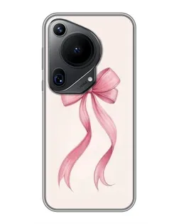 Чехол для Huawei Pura 70 Ultra с картинкой «Розовый бант» Чехол для Huawei Pura 70 Ultra с картинкой «Розовый бант»