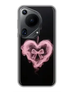 Чехол для Huawei Pura 70 Ultra с картинкой «Дымчатое сердце» Чехол для Huawei Pura 70 Ultra с картинкой «Дымчатое сердце»