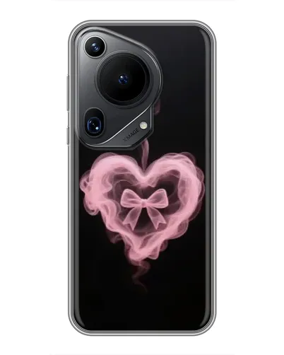 Чехол для Huawei Pura 70 Ultra с картинкой «Дымчатое сердце» Чехол для Huawei Pura 70 Ultra с картинкой «Дымчатое сердце»