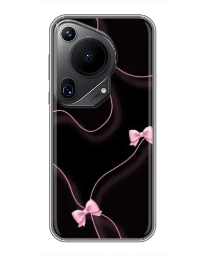 Чехол для Huawei Pura 70 Ultra с картинкой «Розовые ленты» Чехол для Huawei Pura 70 Ultra с картинкой «Розовые ленты»