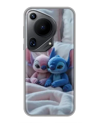 Чехол для Huawei Pura 70 Ultra с картинкой «Плюшевые Стич Ангел» Чехол для Huawei Pura 70 Ultra с картинкой «Плюшевые Стич Ангел»