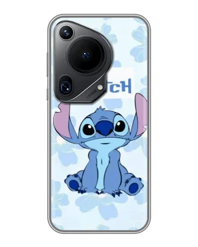 Чехол для Huawei Pura 70 Ultra с картинкой «Stitch среди цветов» Чехол для Huawei Pura 70 Ultra с картинкой «Stitch среди цветов»