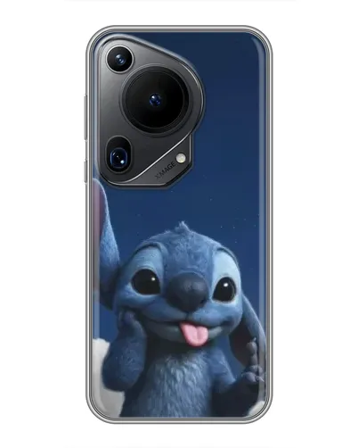 Чехол для Huawei Pura 70 Ultra с картинкой «Стич в облаках» Чехол для Huawei Pura 70 Ultra с картинкой «Стич в облаках»