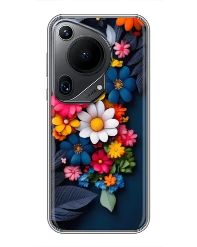 Чехол для Huawei Pura 70 Ultra с картинкой «Цветочная феерия»