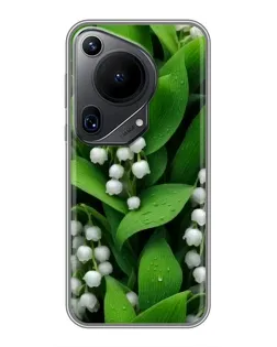 Чехол для Huawei Pura 70 Ultra с картинкой «Ландыши в зелени» Чехол для Huawei Pura 70 Ultra с картинкой «Ландыши в зелени»