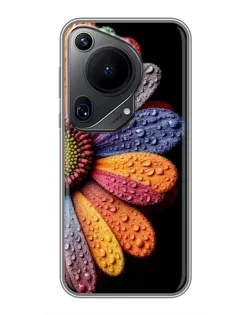 Чехол для Huawei Pura 70 Ultra с картинкой «Радужный цветок» Чехол для Huawei Pura 70 Ultra с картинкой «Радужный цветок»