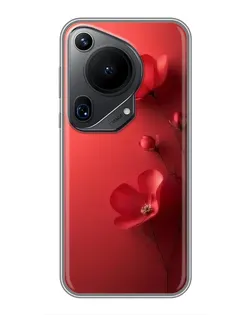 Чехол для Huawei Pura 70 Ultra с картинкой «Маковые соцветия» Чехол для Huawei Pura 70 Ultra с картинкой «Маковые соцветия»