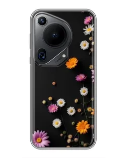 Чехол для Huawei Pura 70 Ultra с картинкой «Цветочная композиция» Чехол для Huawei Pura 70 Ultra с картинкой «Цветочная композиция»