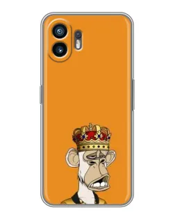 Чехол для Huawei Pura 70 с картинкой «Золотая обезьяна Bored Ape»