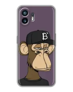 Чехол для Huawei Pura 70 с картинкой «Bored Ape в кепке»