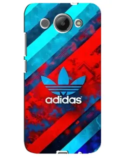 Чехол для Huawei Y3 2017 с картинкой «Абстракция Adidas»