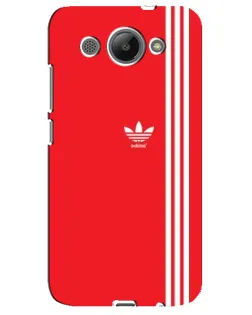Чохол для Huawei Y3 2017 з картинкою «Червоний мінімалізм Adidas»