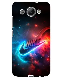 Чохол для Huawei Y3 2017 з картинкою «Вогняний логотип Nike» Чохол для Huawei Y3 2017 з картинкою «Вогняний логотип Nike»