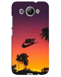 Чохол для Huawei Y3 2017 з картинкою «Nike на заході сонця» Чохол для Huawei Y3 2017 з картинкою «Nike на заході сонця»