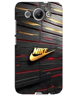 Чохол для Huawei Y3 2017 з картинкою «Золотий Nike на металі» Чохол для Huawei Y3 2017 з картинкою «Золотий Nike на металі»