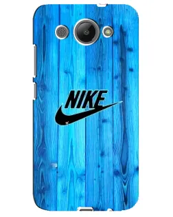 Чохол для Huawei Y3 2017 з картинкою «Блакитне дерево Nike» Чохол для Huawei Y3 2017 з картинкою «Блакитне дерево Nike»