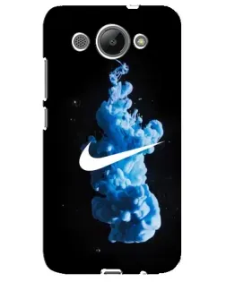 Чохол для Huawei Y3 2017 з картинкою «Nike та синій дим» Чохол для Huawei Y3 2017 з картинкою «Nike та синій дим»