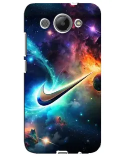 Чохол для Huawei Y3 2017 з картинкою «Космічний Nike Swoosh» Чохол для Huawei Y3 2017 з картинкою «Космічний Nike Swoosh»