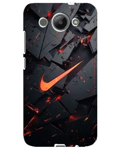 Чехол для Huawei Y3 2017 с картинкой «Nike — эффект разломов» Чехол для Huawei Y3 2017 с картинкой «Nike — эффект разломов»