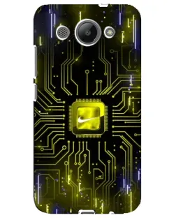 Чохол для Huawei Y3 2017 з картинкою «Nike — золота іскра» Чохол для Huawei Y3 2017 з картинкою «Nike — золота іскра»