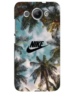 Чохол для Huawei Y3 2017 з картинкою «Тропічний принт Nike» Чохол для Huawei Y3 2017 з картинкою «Тропічний принт Nike»