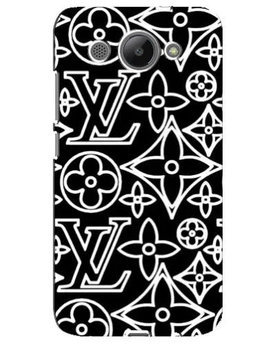 Чехол для Huawei Y3 2017 с картинкой «Черно-белый узор LV» Чехол для Huawei Y3 2017 с картинкой «Черно-белый узор LV»