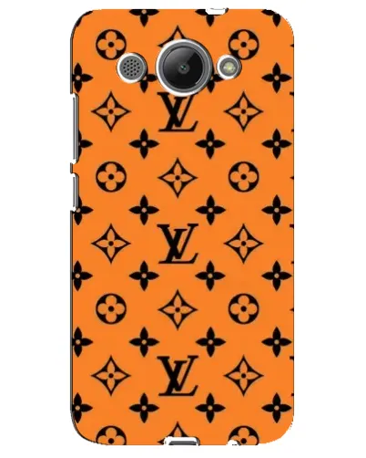 Чехол для Huawei Y3 2017 с картинкой «Оранжевый стиль LV» Чехол для Huawei Y3 2017 с картинкой «Оранжевый стиль LV»