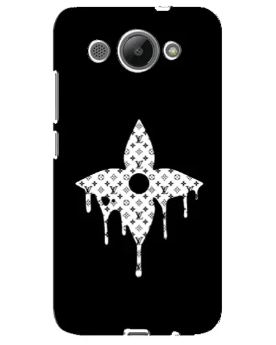 Чехол для Huawei Y3 2017 с картинкой «Цветочная монограмма» Чехол для Huawei Y3 2017 с картинкой «Цветочная монограмма»