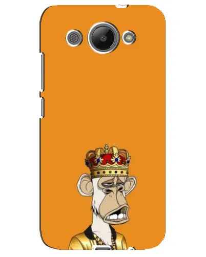 Чехол для Huawei Y3 2017 с картинкой «Золотая обезьяна Bored Ape»