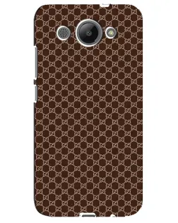Чехол для Huawei Y3 2017 с картинкой «Gucci — шоколадная сетка»